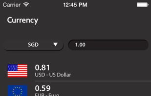 Universal Currency Converter screenshot 1