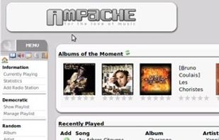 Ampache screenshot 2