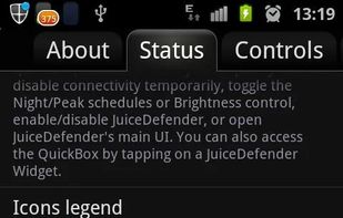 JuiceDefender screenshot 2