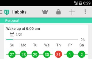 The HabitHub screenshot 1