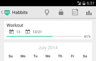 The HabitHub screenshot 1