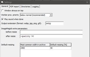 CbxConverter screenshot 2