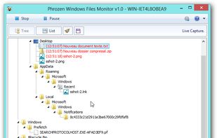 Phrozen Windows File Monitor screenshot 1