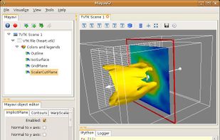 Mayavi screenshot 1