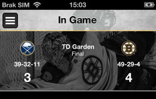 Boston Bruins screenshot 1