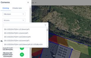 Large database of cameras from world-leading manufacturers.