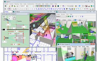 CCTVCAD screenshot 1