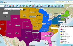 MapBusinessOnline.com screenshot 1