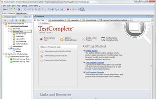 TestComplete screenshot 1