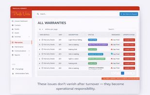 Warranty Dashboard