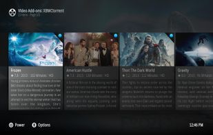 XBMCtorrent screenshot 1