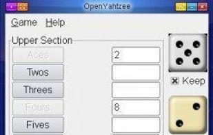 Open Yahtzee screenshot 1
