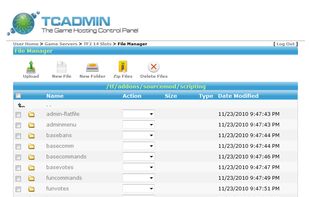 TCAdmin screenshot 1