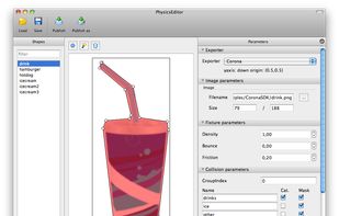 PhysicsEditor screenshot 1