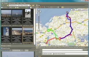 Main Window with Tracks