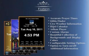 Adhan Clock & Qibla Finder screenshot 1