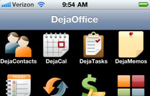 DejaOffice screenshot 1
