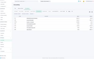 Built-in double-entry accounting with trial balance, general ledger, P&L, balance sheet, AR/AP aging, tax, and reconciliation reports.