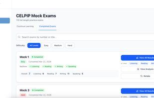 CELPIP Simulator screenshot 1