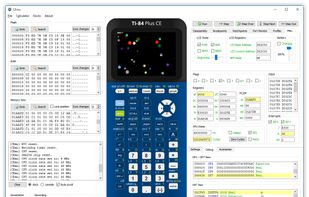 CEmu TI 84+ CE Emulator screenshot 1