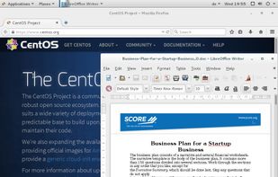 Firefox and LibreOffice come with this linux distribution
