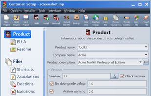 Centurion Setup screenshot 1