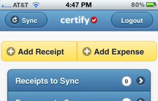Certify screenshot 1