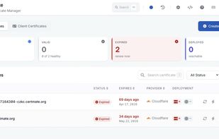 CertMate screenshot 1
