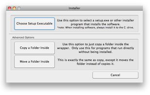 Software Installation Window