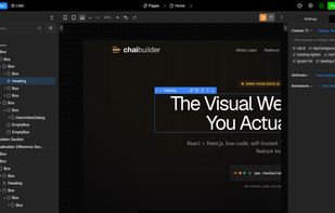 ChaiBuilder screenshot 1