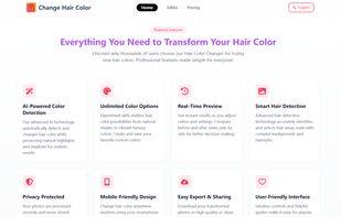 Change Hair Color screenshot 2