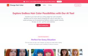 Change Hair Color screenshot 1