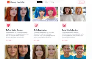 Change Hair Color screenshot 1