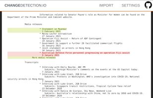 Text differences are clear and easy to see
