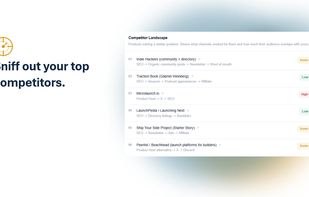 Competitor Analysis
