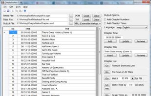 ChapterMaker screenshot 1