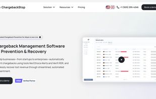 ChargebackStop Homepage