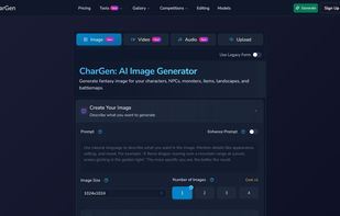 CharGen screenshot 1