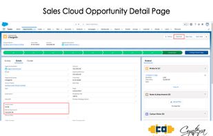 From this page user can easily perform payment, review the amount paid and the remaining amount of an opportunity. Sales Reps/Admin can easily perform payment by clicking the Payment action button from the highlight panel.