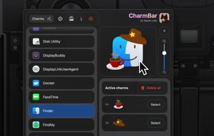 Charmbar screenshot 2