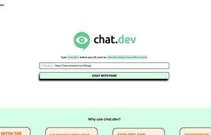 Chat.dev screenshot 1