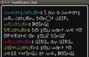Chat Game Fontificator screenshot 2