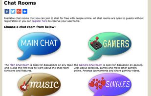 Chat Rooms screenshot 1