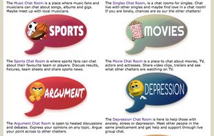 Chat Rooms screenshot 1