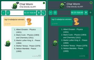 Chat Worm screenshot 1