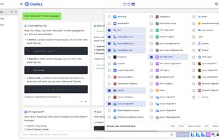 ChatALL screenshot 1