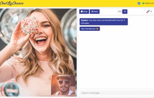 Random video chat app