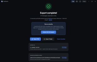 ChatExport screenshot 2