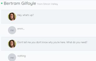 Chat with fictional characters