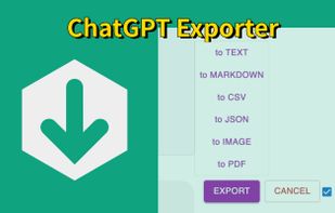 ChatGPT Exporter screenshot 1